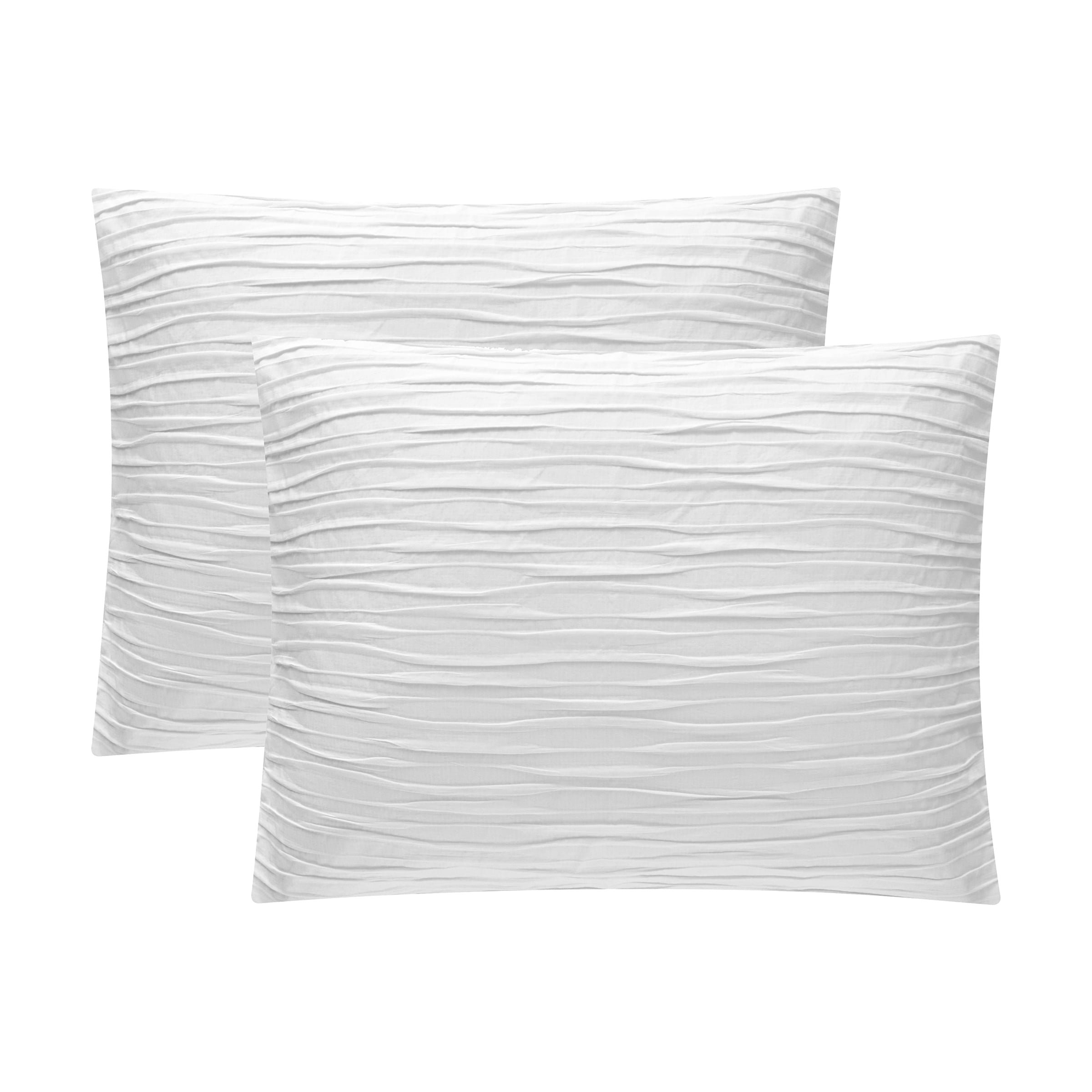 Better Homes & Gardens 7 Piece Crinkle Pleated Bed in a Bag Comforter Set with Sheets, King