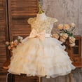 thumbnail image 5 of JCCXIN Girl Dress Elegant Girls Party Dress With Satin Bodice And Skirt For Festive Style Dress For Toddlers And Little Girls Stylish Party Gown Toddler Girl Clothes 7-8 Years, 5 of 9