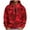 Red, variant on Essentials Hoodie for Men, Camo Casual Loose Fit Hooded Sweatshirt with Drawstring Pockets Fall Clothes Pullover Tops