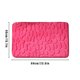 thumbnail image 4 of Alfombra para inodoro Hogar Hotel Baño Absorción de agua Alfombra antideslizante Alfombra de área de fibra química, Rosa roja, 40x60cm Yuarrent HA001838-04, 4 of 6