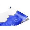 thumbnail image 2 of Rwraps Blue Agate Gemstone Blue Jay Matte Vinyl Film Wrap 59in x 14ft Vinyl Vehicle Car Film Sheet, 2 of 9