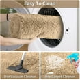 thumbnail image 6 of Lochas Soft Plush Fluffy Rugs Modern Indoor Shaggy Area Rug for Bedroom Living Room Home Decor Floor Carpet,8'x10',Camel, 6 of 7
