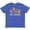 Retro Heather Royal, variant on Inktastic Happy Hanukkah with cute dreidels Youth T-Shirt