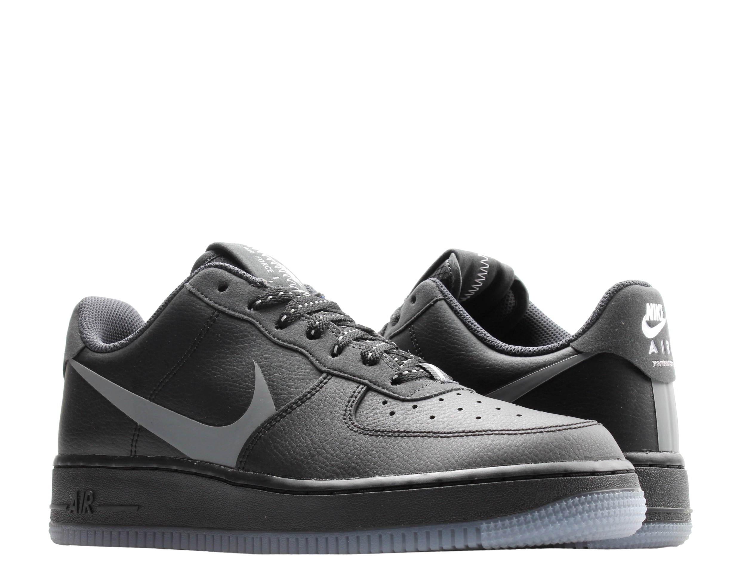 black and silver air force 1