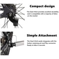 thumbnail image 2 of Pcs 12mm Hitch For Burley Bike Trailers Replacement-bicycle Trailer Hitch Coupler Attachment-repl, 2 of 5