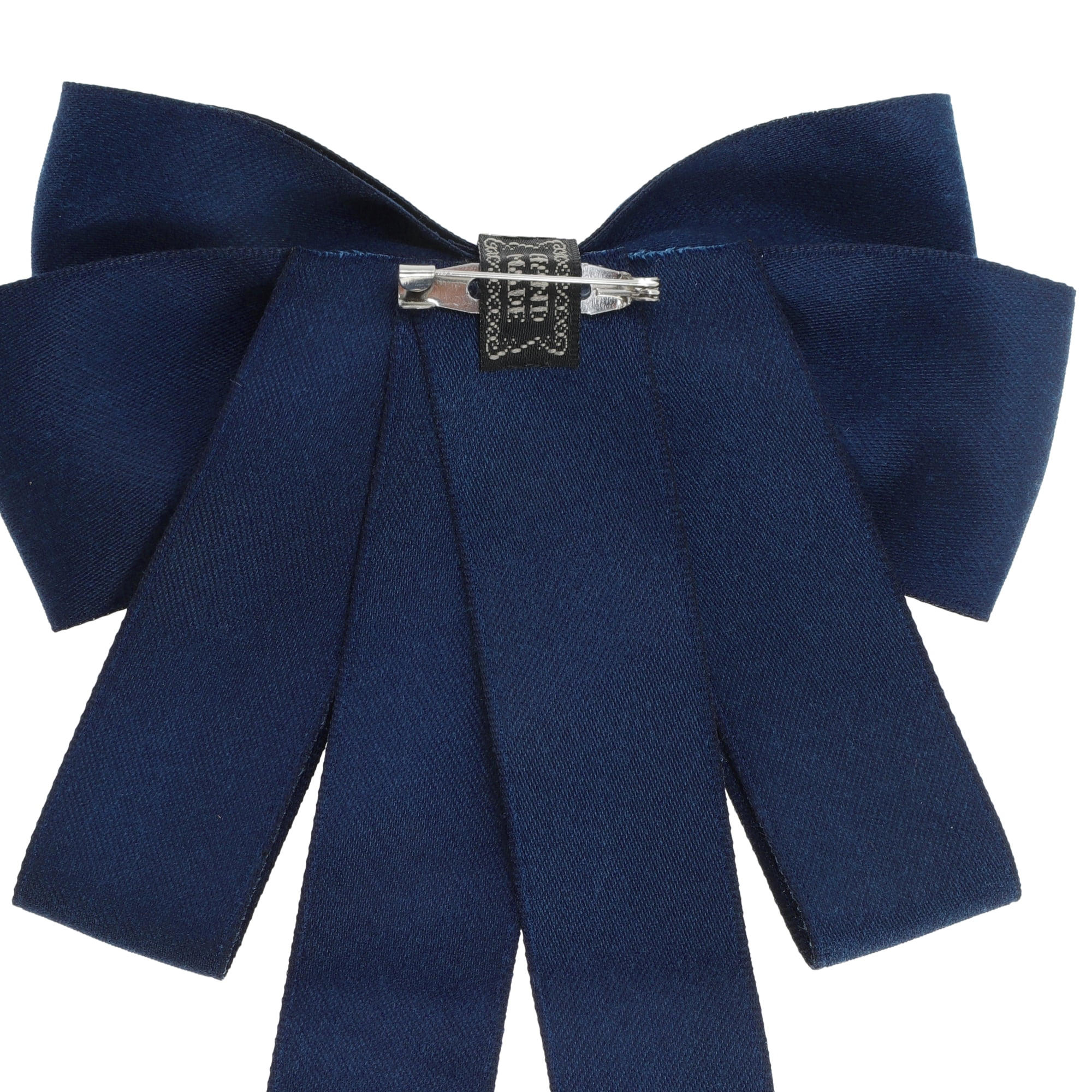 Unique Bargains Ribbon Bow Brooches Gifts Butterfly Rhinestone