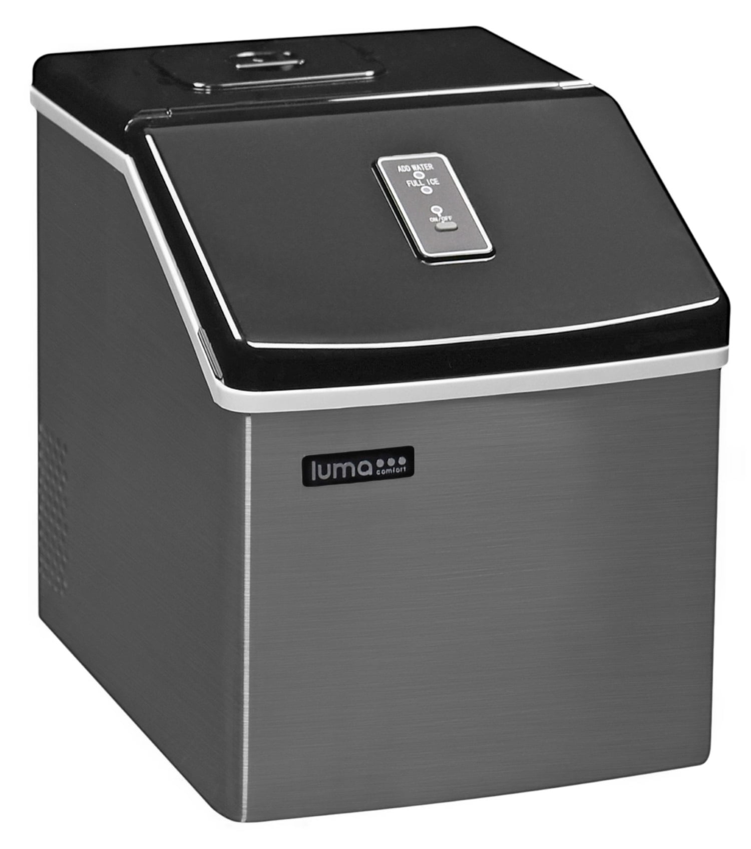 Luma Comfort Countertop Clear Icemaker, 28lb Daily Production - Slow  Melting Ice - Walmart.com