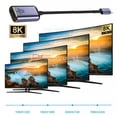 thumbnail image 3 of FVH USB4 USB-C Type-C Source to Female HDMI 2.1 Cable Display 8K 60HZ UHD 4K HDMI Male Monitor, 3 of 7