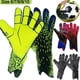 thumbnail image 4 of Guantes de portero de látex, guantes de fútbol gruesos, protección profesional, guantes de portero de fútbol para adultos y adolescentes, nuevos, 4 of 5