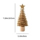 thumbnail image 3 of Adornos navideños, regalos navideños, árbol de Navidad, adornos pequeños para escritorio, árboles de Navidad de madera con forma de pentagrama, regalos navideños, árboles de Navidad de madera para fie, 3 of 6