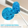 thumbnail image 5 of Ceiling Fan Cleaner Duster Reusable Microfiber Ceiling Fan Blade Cleaner Removable Duster with Extension Pole Adjusts 13 to 49.7 Inch for Cleaning Walls Bookshelves Furniture Door Window Top (Blue), 5 of 6