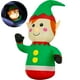 thumbnail image 1 of Inflable Navidad Jardimex Duende Gnomo Carro Automovil Interior 92cm, 1 of 8