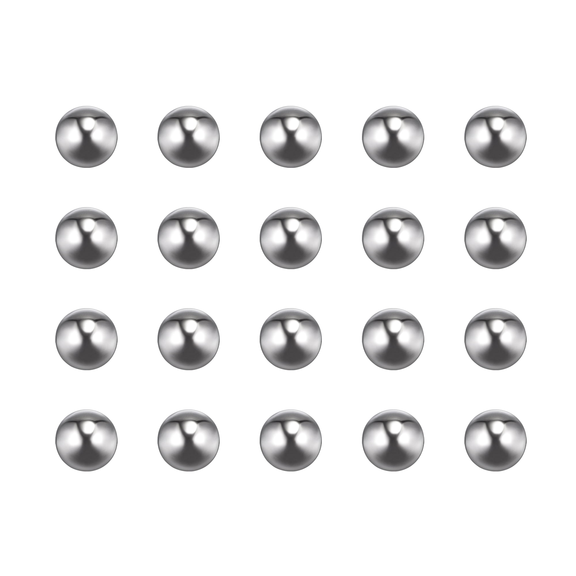 uxcell 150pcs 8mm 201 Stainless Steel Bearing Balls G200 Precision 