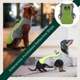 thumbnail image 4 of Kuoser Dog Cooling Vest - Adjustable, Breathable Mesh & Cooling Fabric, Summer Dog Vest Jacket with Reflective Strips, Green, XXL, 4 of 7