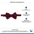 thumbnail image 4 of CTM  Knitted Bow Tie (Men), 4 of 4