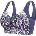 thumbnail image 3 of Pretty health Lymphvity Detoxification and Shaping & Powerful Lifting Bra, Lifting Breast, Lift Health Lifting Bra, Lace Wireless Bra Plus Size for Women (38/85D,L), 3 of 9