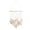 White, variant on Macrame Wall Hanging Handmade Woven Leaf Tapestry with Yarn Tassels, Boho Cotton Rope Art Decor for Nursery, Bedroom, Living Room, Apartment Home, 15.75x39.37