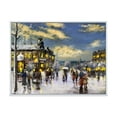 thumbnail image 3 of Designart Paris In Christmas Winter I Traditional Floating Frame Wall Art, 3 of 4