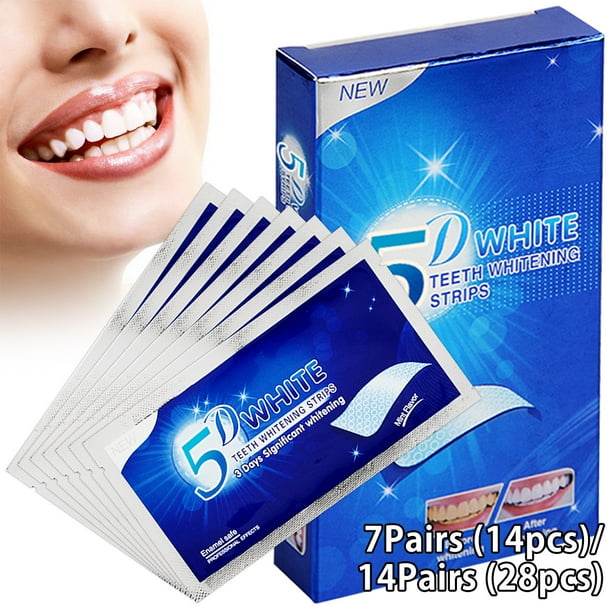 Muyoka Tiras de gel para blanquear los dientes Tiras para blanquear los dientes avanzados Blanqueamiento de dientes Cuidado bucal