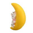 thumbnail image 4 of Floating Aquarium Decor, Floating Aquarium Decorations Moon Delicate Detailed Crafted Cute PVC Safe  For Coral  Cat,, 4 of 8