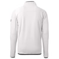 thumbnail image 3 of Men's Cutter & Buck White Nashville SC Cascade Eco Fleece Quarter-Zip Jacket, 3 of 3