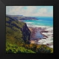 thumbnail image 2 of Gercken, Graham 20x20 Black Modern Framed Museum Art Print Titled - Munmorah Coastline, 2 of 5