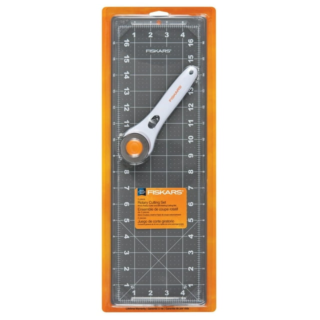 Jeu d'outils de coupe pour tissu Fiskars (2 articles)
