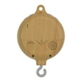 thumbnail image 3 of MANNYA 35 Songs Baby Music Box Wood Grain Rotary Mobile Crib Bed Movement Mobile Musical Newborn Bell Crib Holder Arm Bracket Rattle Toys, 3 of 8
