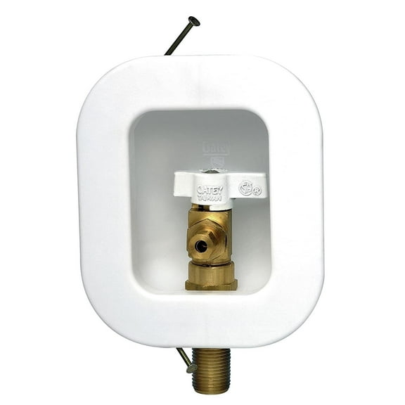 Oatey 39130 1/4 Turn Low Lead Ice Maker Box With Nails