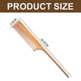 thumbnail image 2 of Breezelike Hair Combs - Fine Tooth Comb - No static Natural Aroma Wooden Tail Comb for Womenstyle:style3;, 2 of 5