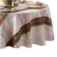 thumbnail image 2 of Elrene Home Fashions Windswept Harvest Jacquard Tablecloth, Multicolor, 70" Round, 2 of 3