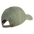 thumbnail image 4 of U.S. Army 256th Infantry Brigade Combat Team Embroidered Washed Solid Pigment Dyed Cotton Twill Brass Buckle Cap - Olive OSFM, 4 of 5