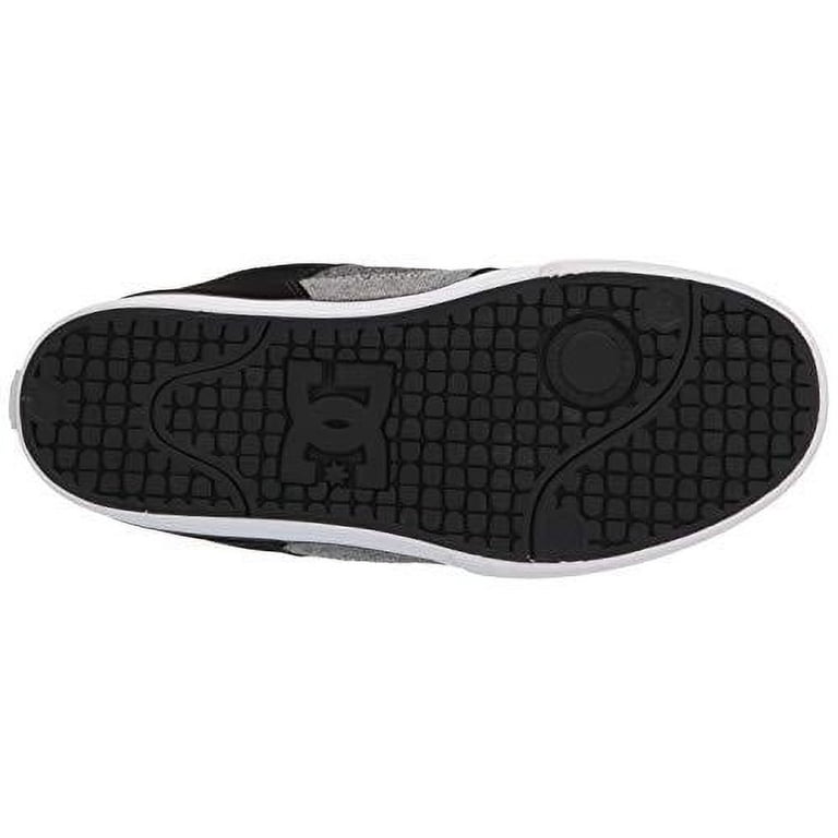DC Shoes Pure Men's Leather Classic Skateboarding Sneakers Black