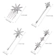 thumbnail image 3 of WRISTBIQUE 8Ud Horquillas Plateadas Con Pedrería Para Estilos Seguros En Cualquier, 3 of 6