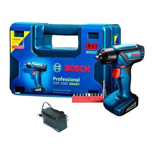 Taladro Atornillador A Batería 6 Mm Gsr 1000 Smart Bosch BOSCH GSR 1000