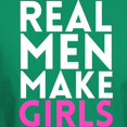 thumbnail image 3 of CafePress - Real Men Make Girls T Shirt - Men's Classic Graphic Cotton T-Shirt, 3 of 4