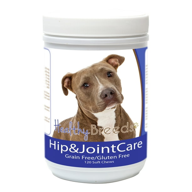 Healthy Breeds Pit Bull Hip and Joint Care 120 Count