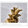 thumbnail image 2 of Regalo moderno de resina con forma de piña, decoración para el hogar, decoración de oficina, decoración de bodas (pequeño dorado), 2 of 6