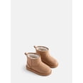 thumbnail image 2 of Wonder Nation Toddler, Little & Big Girls Faux Shearling Boots, 2 of 4