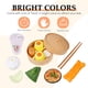 thumbnail image 2 of ColoMX NuAbesty 2 Sets Children Pretend Play Toy Chinese Breakfast Mini Food Play Set para niños Familia, 2 of 7