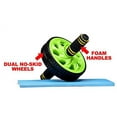 thumbnail image 5 of Ab Wheel with Foam Comfort Grips, Sculpt Amazing Abs, Green, 5 of 6