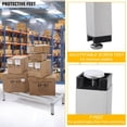 thumbnail image 3 of Commercial Storage Rack, Aluminum Dunnage Rack 1000 LBS Capacity for Restaurant Kitchen, Supermarket - Heavy Duty & NSF Certified, 3 of 6
