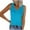 Light Blue1, variant on Posijego Women's Ribbed Tank Tops Button Sleeveless Shirts Summer Casual Going out Tank Tee Womens Clothes