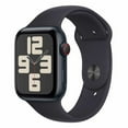 thumbnail image 1 of Open Box Apple Watch SE 2nd Generation (GPS + Cellular) 40mm Midnight Aluminum Case with Midnight Sport Band - S/M - Midnight, 1 of 4