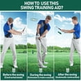 thumbnail image 2 of Prichor Golf Swing Training Aid, Retractable Click Club Trainer, Indoor Practice Warm Up Stick, Flexible Telescopic Golf Tempo Trainer with Sound Release, 2 of 6