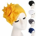 thumbnail image 6 of Eoperou Women Hat Big Flower Multi-purpose Lightweight Breathable Turban Cap for Outdoor, 6 of 8
