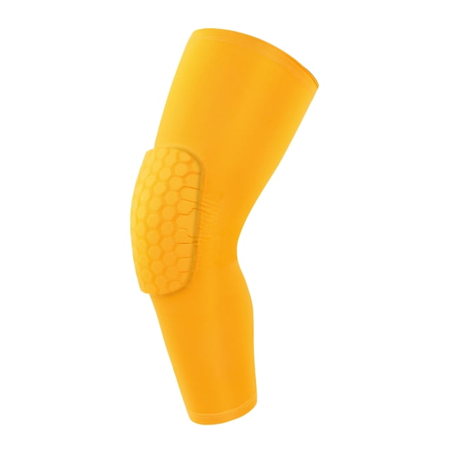 Agiferg Sports Knee Protection Honeycomb Anti-collision Protection Patella Outdoor Basketball Football Riding Leggings