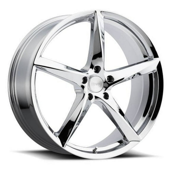 20x8.5 MKW M120 Chrome Wheel 5x120 (35mm)