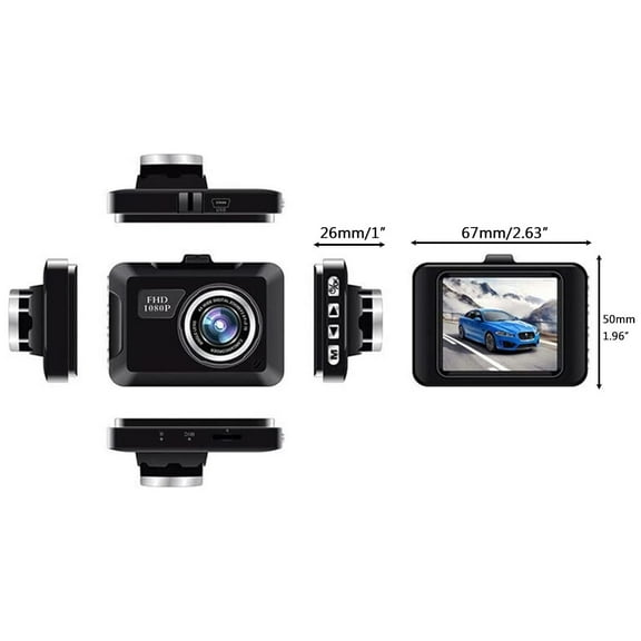 Cámara para automóvil Bling Bling FHD 720P tecnología avanzada