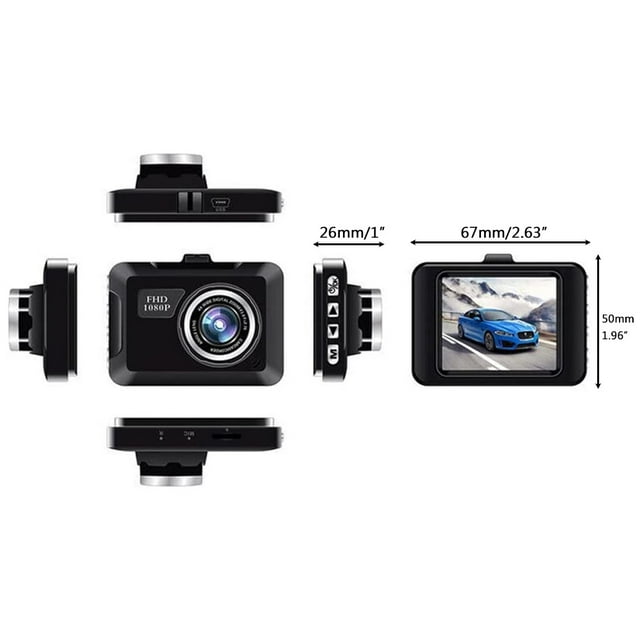 Cámara para automóvil Bling Bling FHD 720P tecnología avanzada